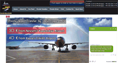 Desktop Screenshot of cappadociashuttleservices.com